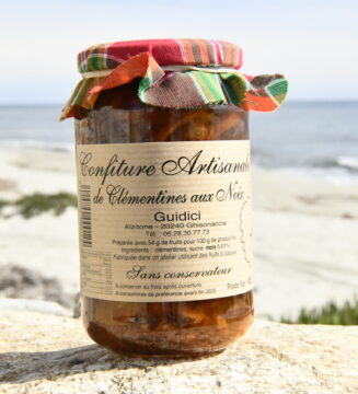 confiture-artisanale-de-clémentines-aux-noix-Guidici