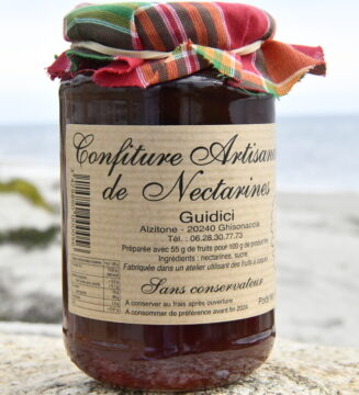 confiture-artisanale-corse-de-nectarine-Guidici