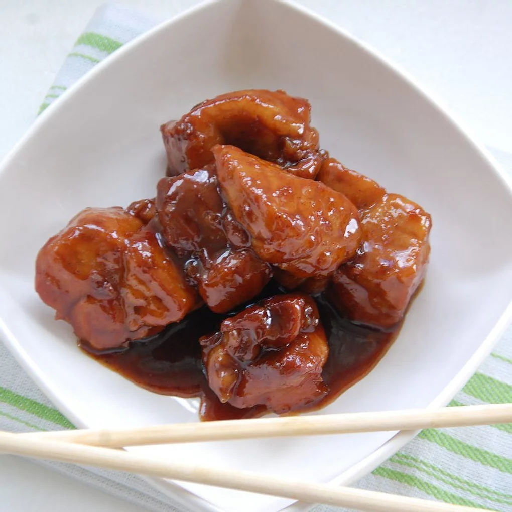 porc au caramel:traiteur tiramiland
