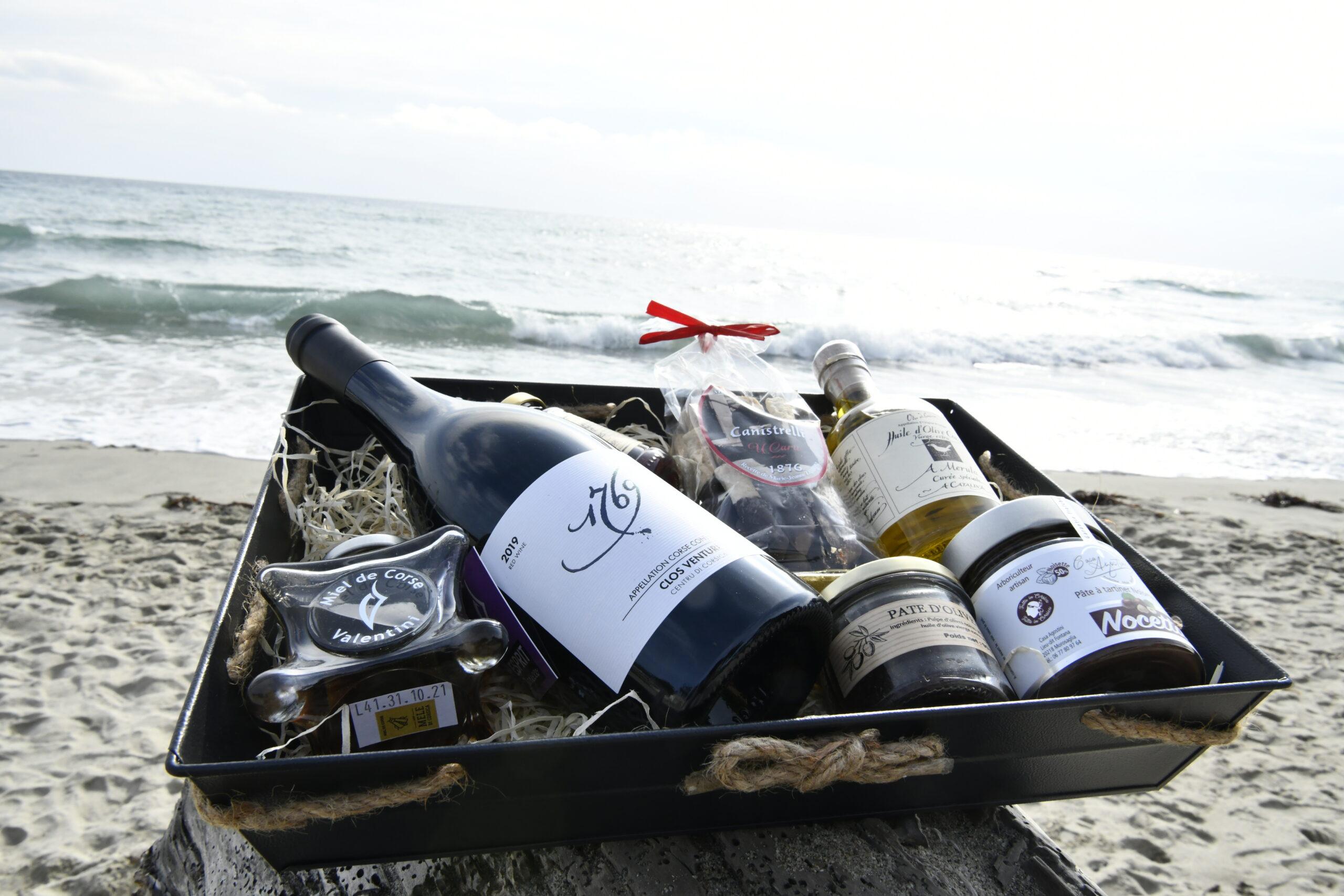 Panier cadeau corse - Tiramiland - Sélection de produits corses