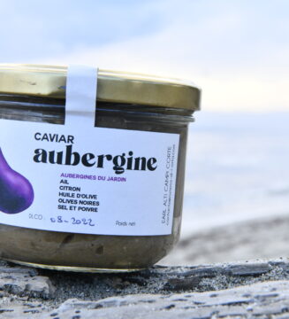un caviar d aubergine du jardin pour une conserve corse