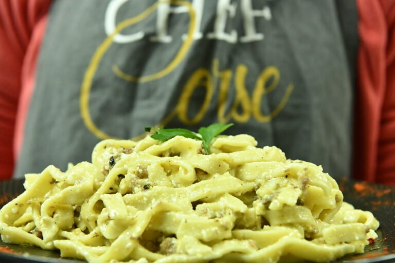 Pates au brocciu : Recette Corse Facile pour 4 personnes