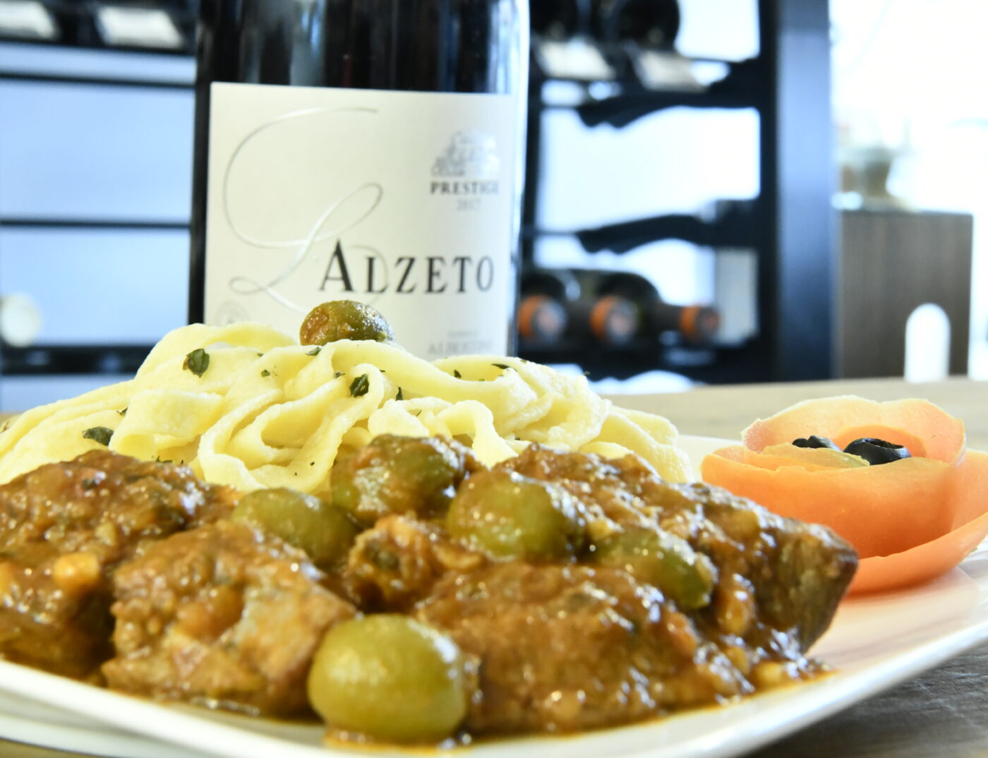 Sauté de veau aux olives corse