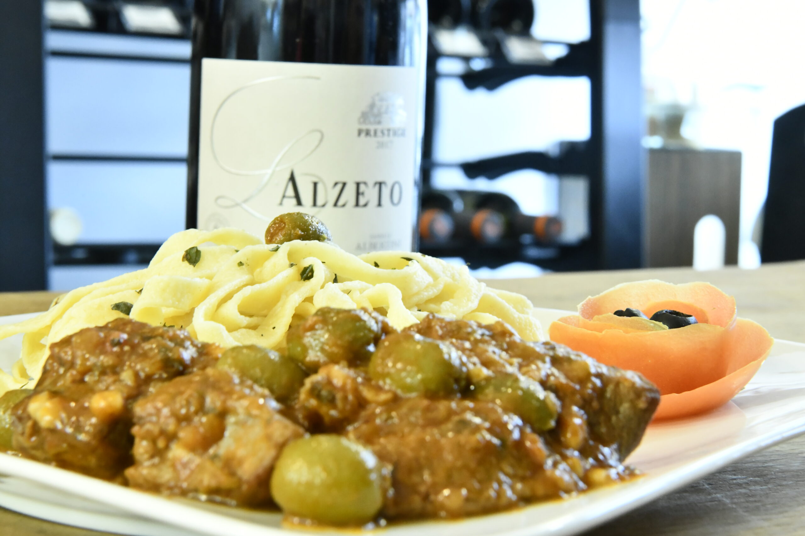 Sauté de veau aux olives corse