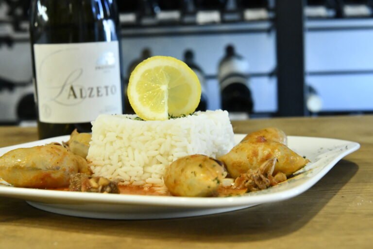 Calamars farcis aux figatelli pour 5 personnes