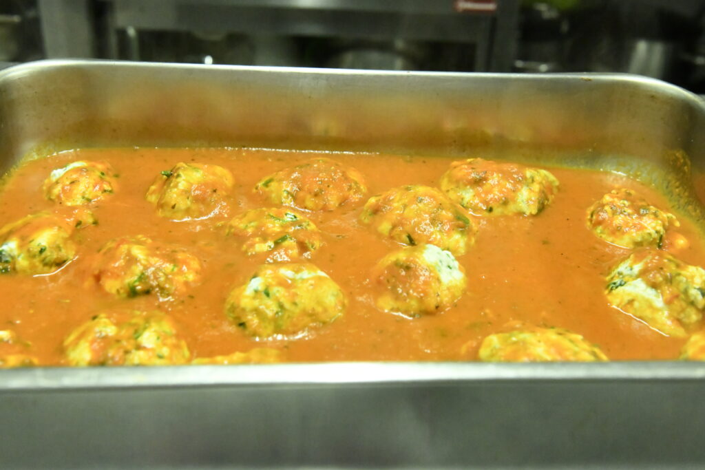 Storzapretti en sauce tomate