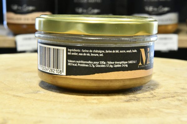 Etiquette produit du moelleux chataigne à l'usu Mattei Etiquette- produit-du-moelleux-chataigne-à-l'usu-Mattei