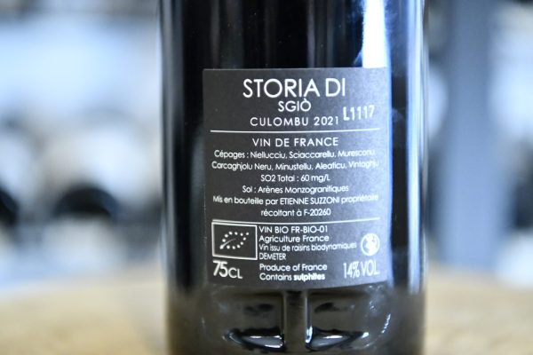 Etiquett produit du vin rouge storia di i sgio du clos culombu Etiquette-produit-du-vin-rouge-storia-di-i-sgio-du-clos-culombu