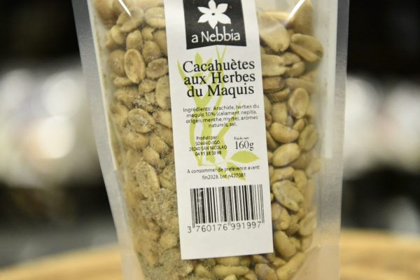 caracteristiques des cacahuètes aux herbes du maquis caracteristique-des- cacahuètes-aux-herbes-du-maquis
