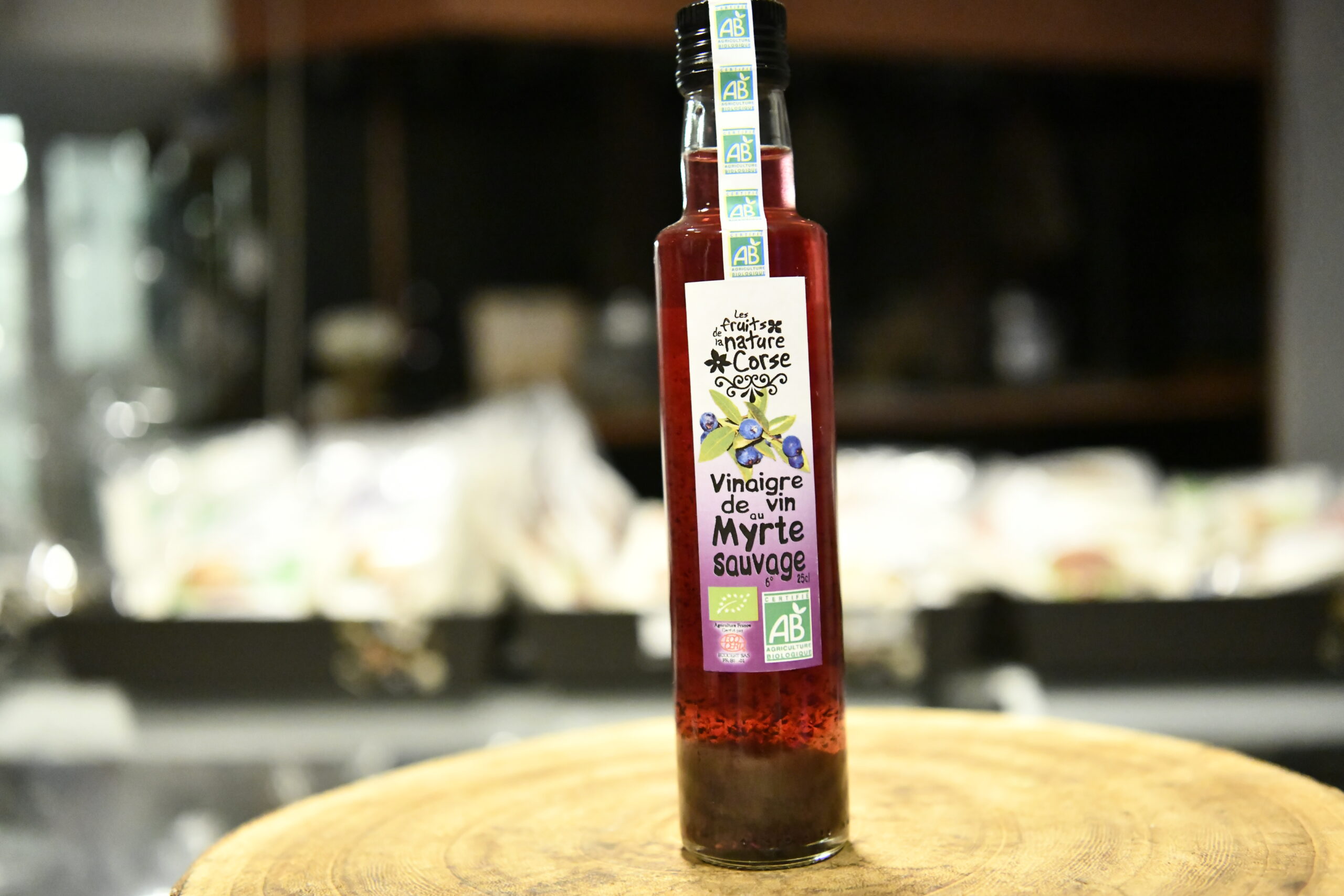vinaigre-de-vin-au-myrte sauvage-250ml