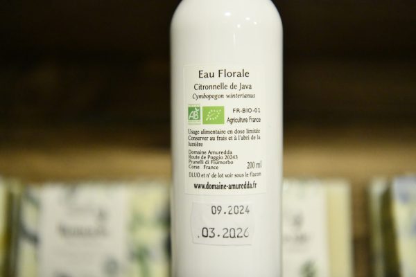 caractéristiques de l'eau florale citronnelle du domaine amuredda caractéristiques-de-l-eau-florale-citronnelle- du-domaine-amuredda